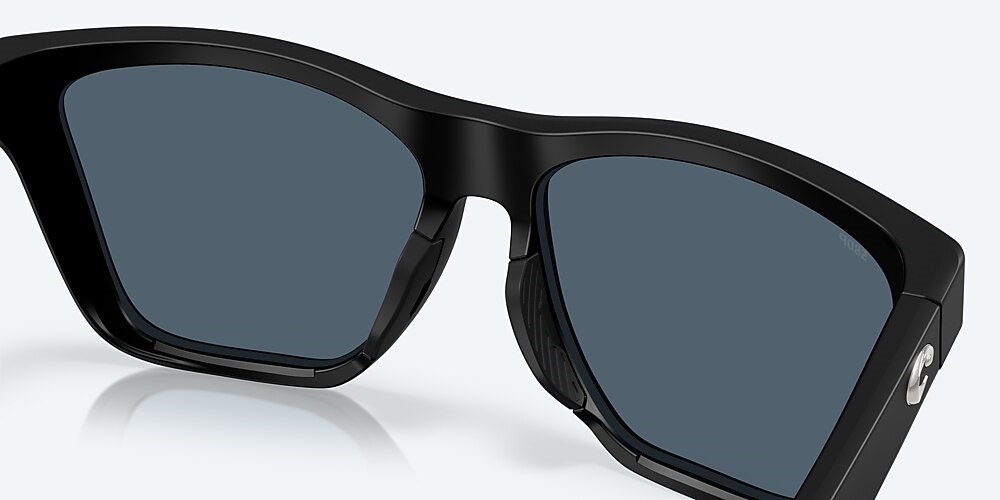 Costa Del Mar Panga II - Matte Black - Gray Polarized Polycarbonate (580P)