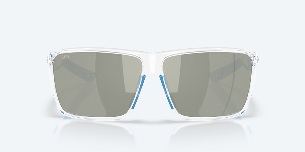 Costa Del Mar Rincon II - Polished Clear - Gray Silver Mirror Polarized Glass (580G)