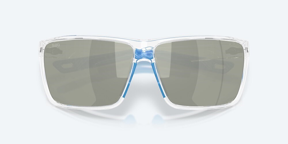 Costa Del Mar Rincon II - Polished Clear - Gray Silver Mirror Polarized Glass (580G)