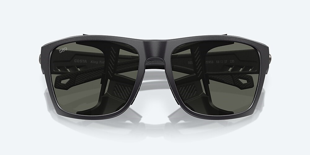 Costa Del Mar King Tide 6 - Black Pearl - Gray Polarized Glass (580G)