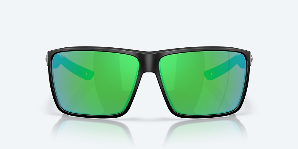 Costa Del Mar Rincon II - Matte Black - Green Mirror Polarized Polycarbonate (580P)