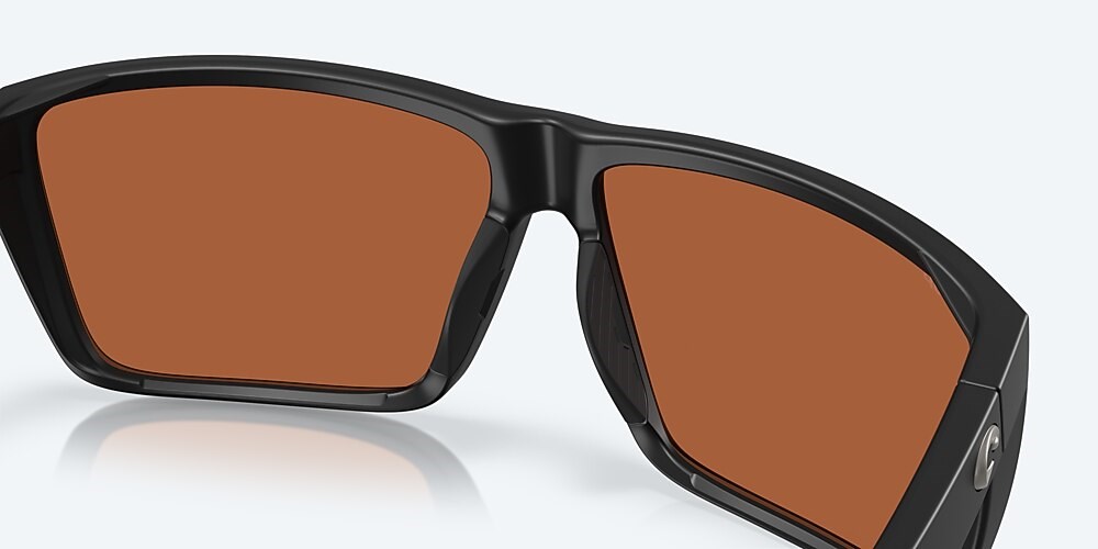 Costa Del Mar Rincon II - Matte Black - Green Mirror Polarized Polycarbonate (580P)