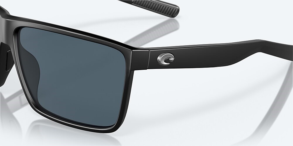 Costa Del Mar Rincon - Matte Black - Gray Polarized Polycarbonate (580P)