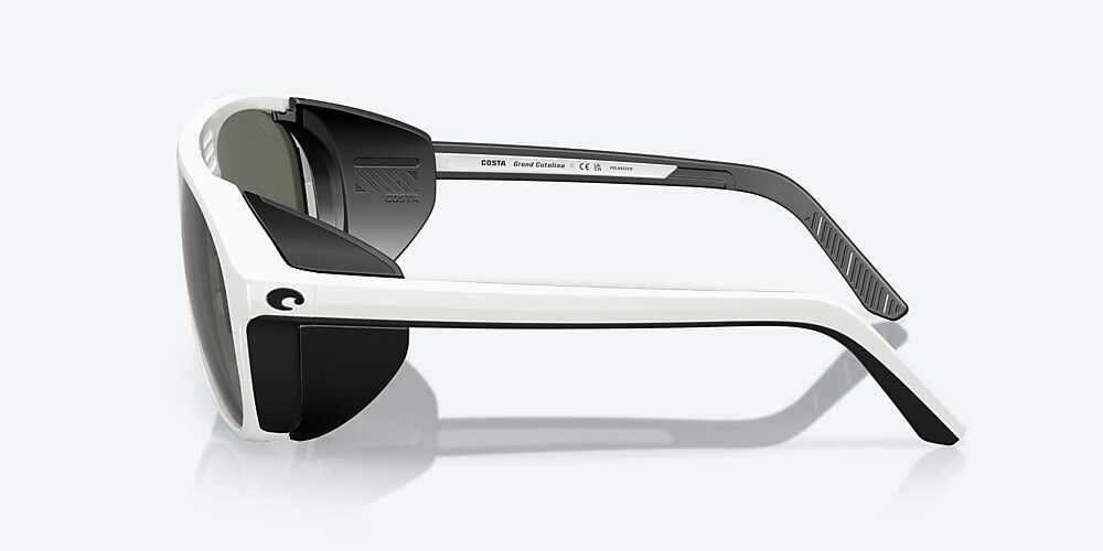 Costa Del Mar Grand Catalina - Hull White - Gray Polarized Glass (580G)