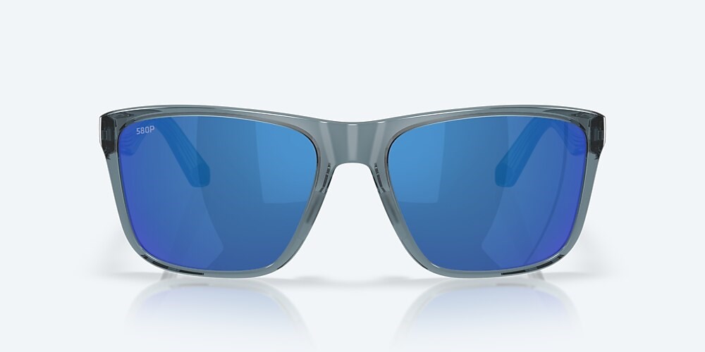 Costa Del Mar Los Alijos - Translucent Deep Blue - Blue Mirror Polarized Polycarbonate (580P)