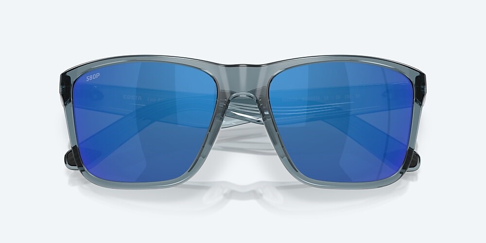 Costa Del Mar Los Alijos - Translucent Deep Blue - Blue Mirror Polarized Polycarbonate (580P)