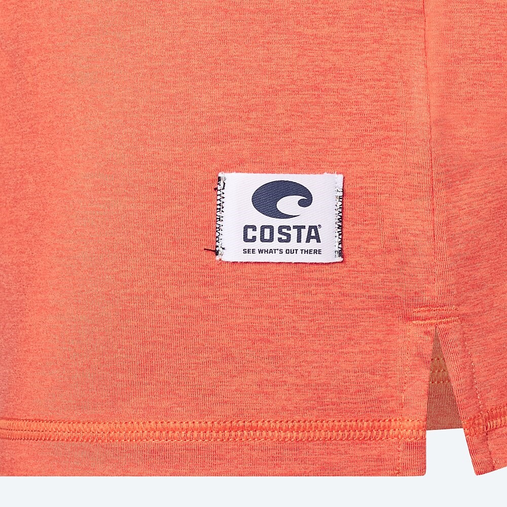 Costa Del Mar SS Voyager Performance Shirt - Heather Sunset