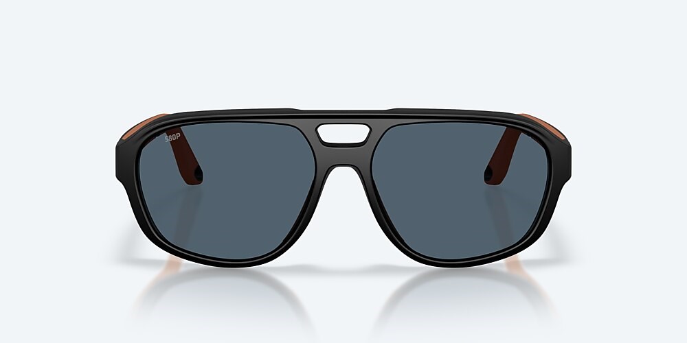 Costa Del Mar Street Heat - Matte Black - Gray Polarized Polycarbonate (580P)