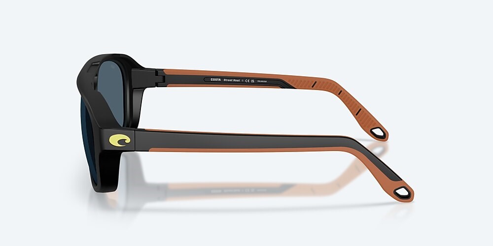Costa Del Mar Street Heat - Matte Black - Gray Polarized Polycarbonate (580P)