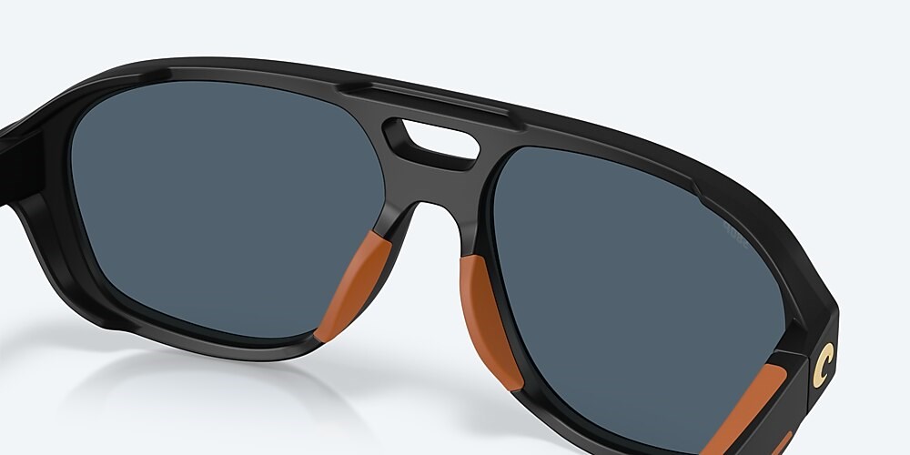 Costa Del Mar Street Heat - Matte Black - Gray Polarized Polycarbonate (580P)