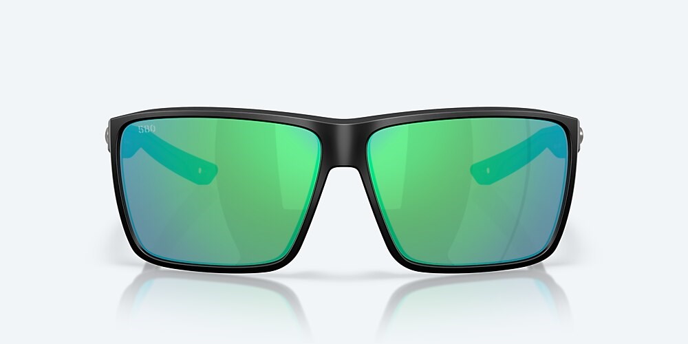 Costa Del Mar Rincon II - Matte Black - Green Mirror Polarized Glass (580G)