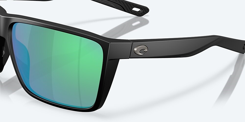 Costa Del Mar Rincon II - Matte Black - Green Mirror Polarized Glass (580G)