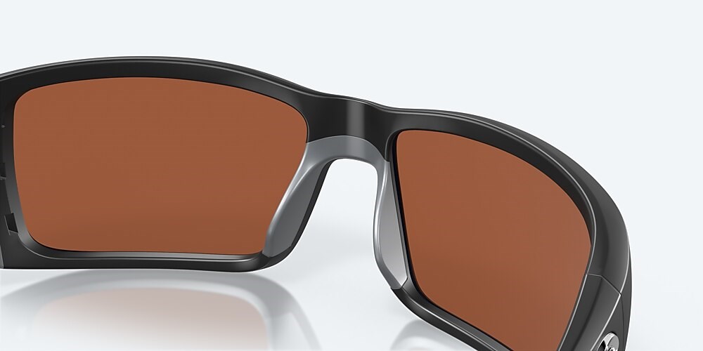 Costa Del Mar Permit - Matte Black - Green Mirror Polarized Glass (580G)
