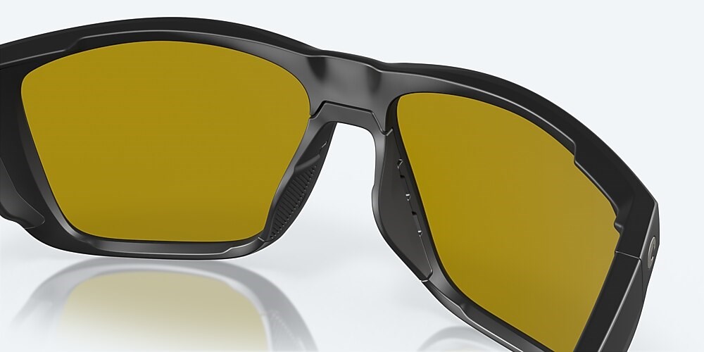 Costa Del Mar Ferg XL - Matte Black - Sunrise Silver Mirror Polarized Glass (580G)