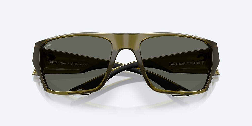 Costa Del Mar Finlet - Seagrass - Gray Polarized Glass (580G)
