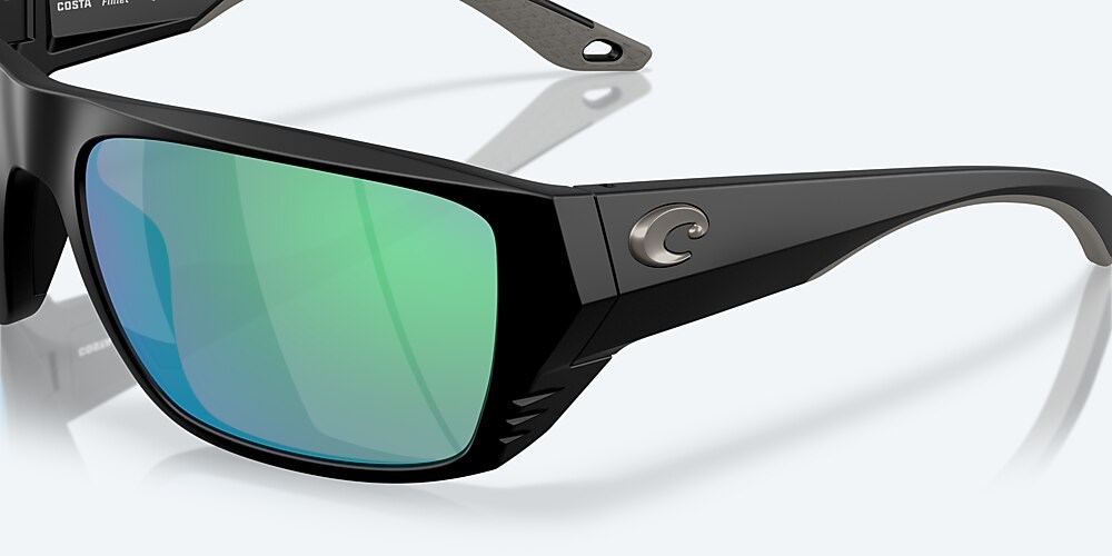 Costa Del Mar Finlet - Matte Black - Green Mirror Polarized Glass (580G)
