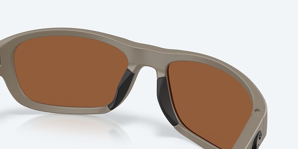Costa Del Mar Clipperton - Matte Sand - Copper Silver Mirror Polarized Glass (580G)