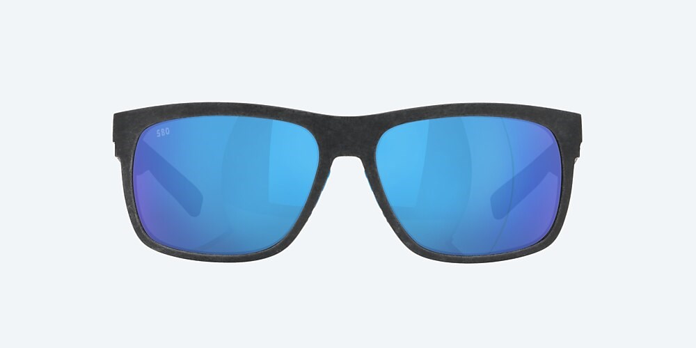 Costa Del Mar Baffin - Net Gray With Blue Rubber - Blue Mirror Polarized Glass (580G)