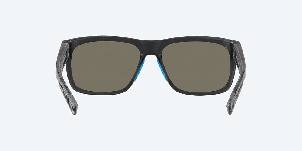 Costa Del Mar Baffin - Net Gray With Blue Rubber - Blue Mirror Polarized Glass (580G)