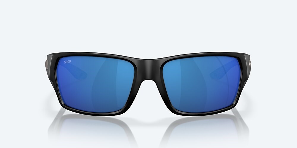 Costa Del Mar Tailfin - Matte Black - Blue Mirror Polarized Polycarbonate (580P)