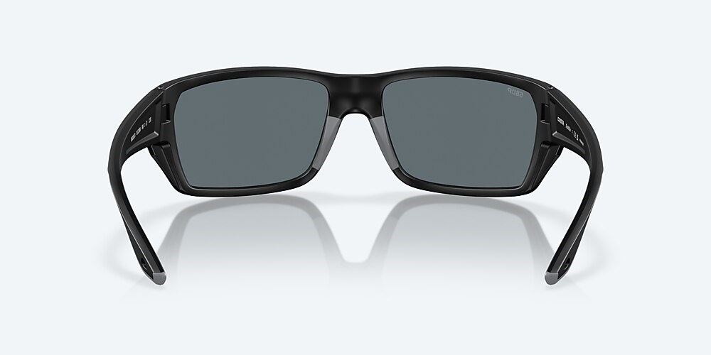 Costa Del Mar Tailfin - Matte Black - Blue Mirror Polarized Polycarbonate (580P)