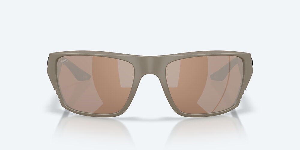 Costa Del Mar Finlet - Matte Sand - Copper Silver Mirror Polarized Glass (580G)