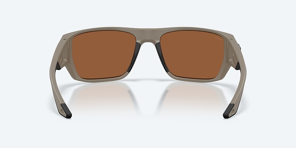 Costa Del Mar Finlet - Matte Sand - Copper Silver Mirror Polarized Glass (580G)