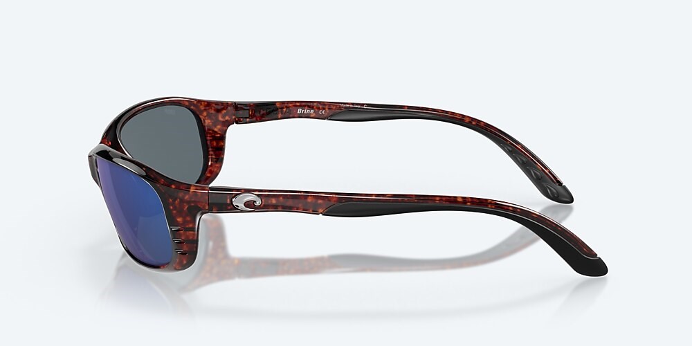 Costa Del Mar Brine - Tortoise - Blue Mirror Polarized Polycarbonate (580P)