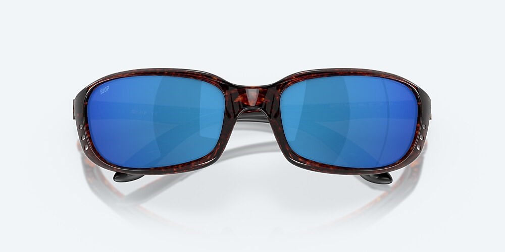 Costa Del Mar Brine - Tortoise - Blue Mirror Polarized Polycarbonate (580P)