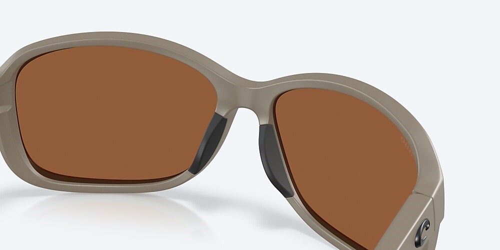 Costa Del Mar Seadrift - Matte Sand - Copper Silver Mirror Polarized Glass (580G)