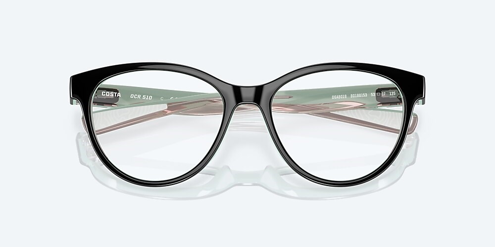 Costa Del Mar Ocean Ridge 510 - Black Seafoam Blush Crystal