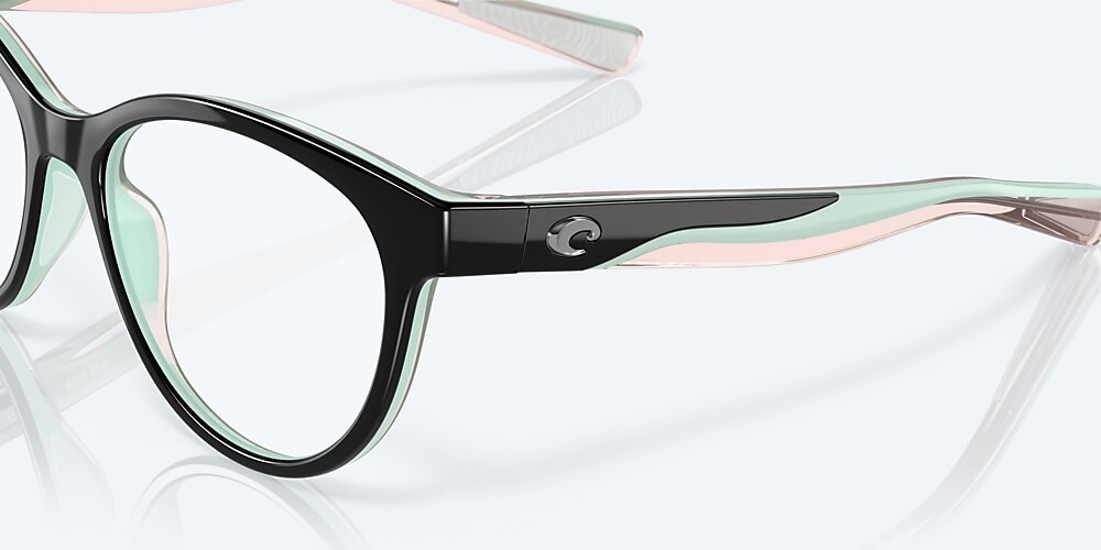 Costa Del Mar Ocean Ridge 510 - Black Seafoam Blush Crystal