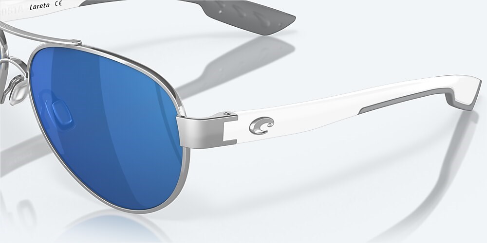 Costa Del Mar Loreto - Palladium - Blue Mirror Polarized Polycarbonate (580P)