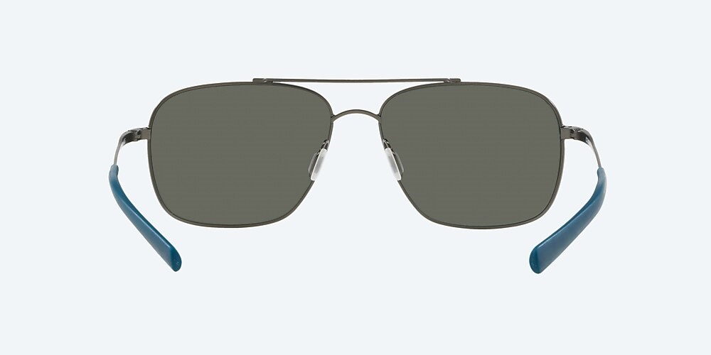 Costa Del Mar Canaveral - Brushed Gray - Gray Polarized Glass (580G)