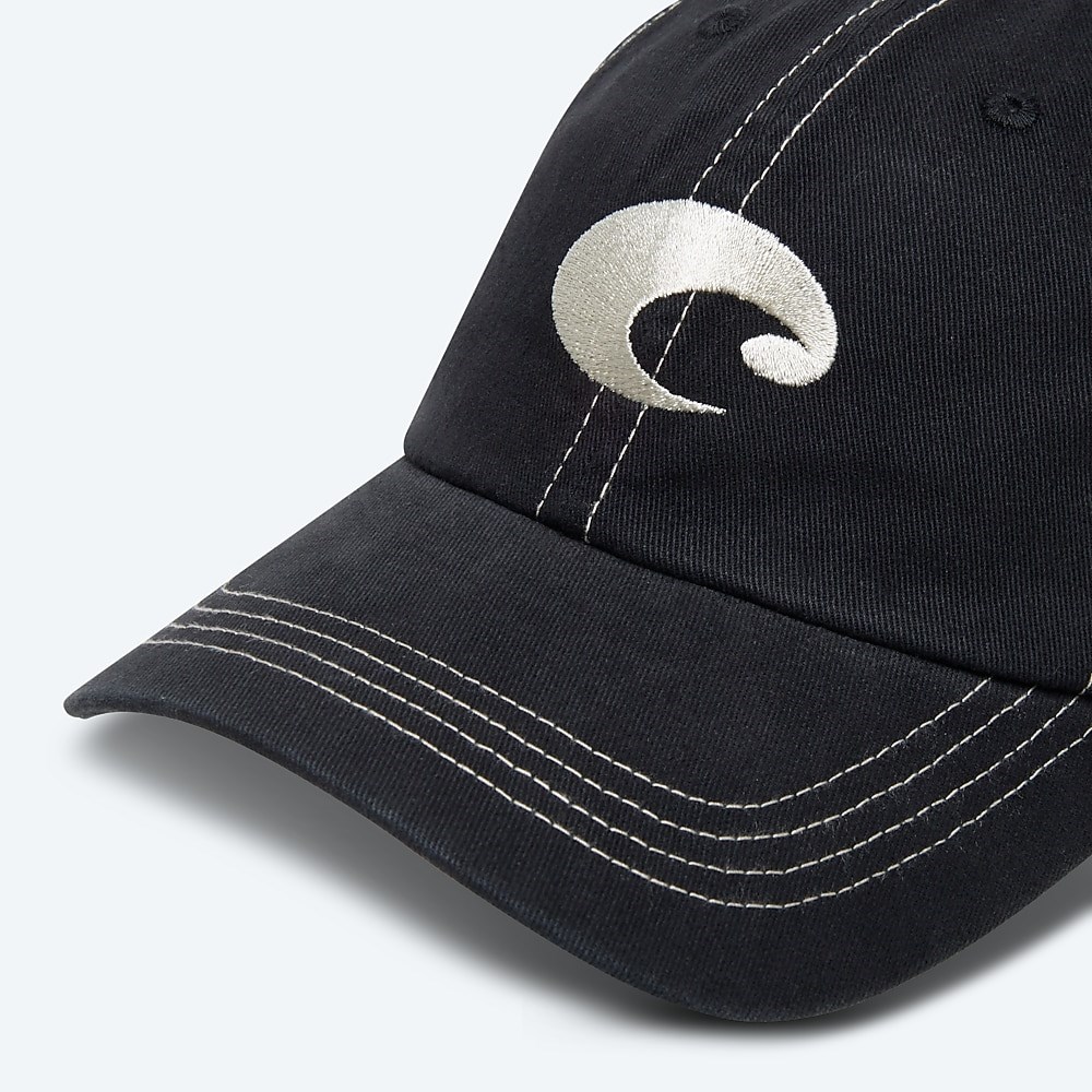 Costa Del Mar Mesh Hat - Blackout