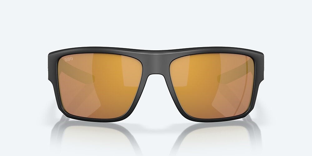 Costa Del Mar Taxman - Matte Black - Gold Mirror Polarized Glass (580G)