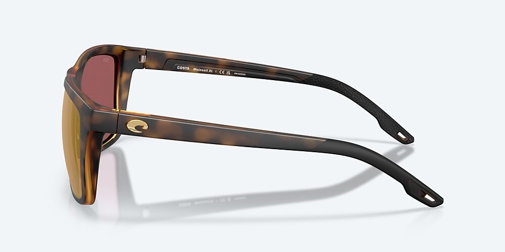 Costa Del Mar Mainsail XL - Matte Tortoise - Gold Mirror Polarized Glass (580G)