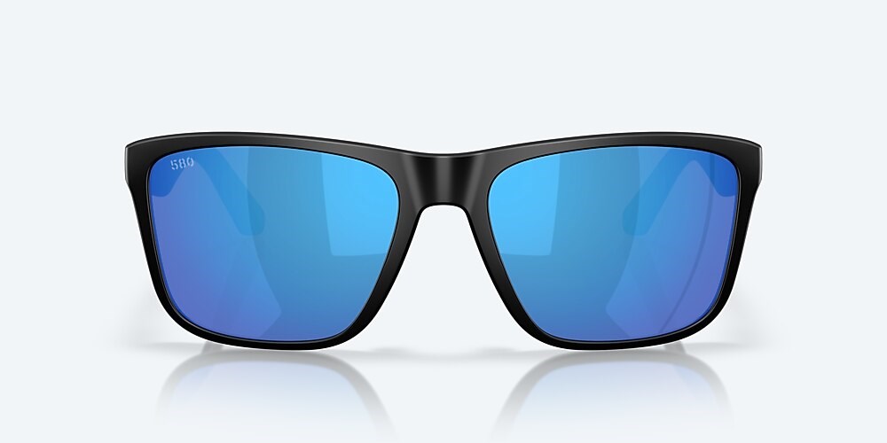 Costa Del Mar Los Alijos - Matte Black - Blue Mirror Polarized Glass (580G)