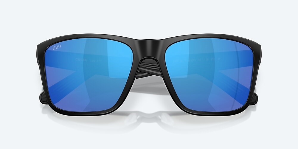 Costa Del Mar Los Alijos - Matte Black - Blue Mirror Polarized Glass (580G)