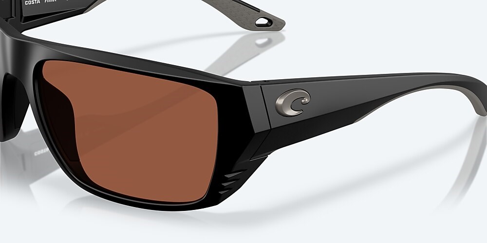 Costa Del Mar Finlet - Matte Black - Copper Polarized Polycarbonate (580P)