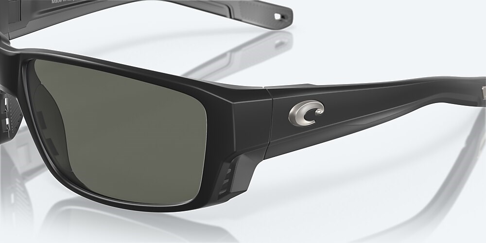 Costa Del Mar Tuna Alley PRO - Matte Black - Gray Polarized Glass (580G)