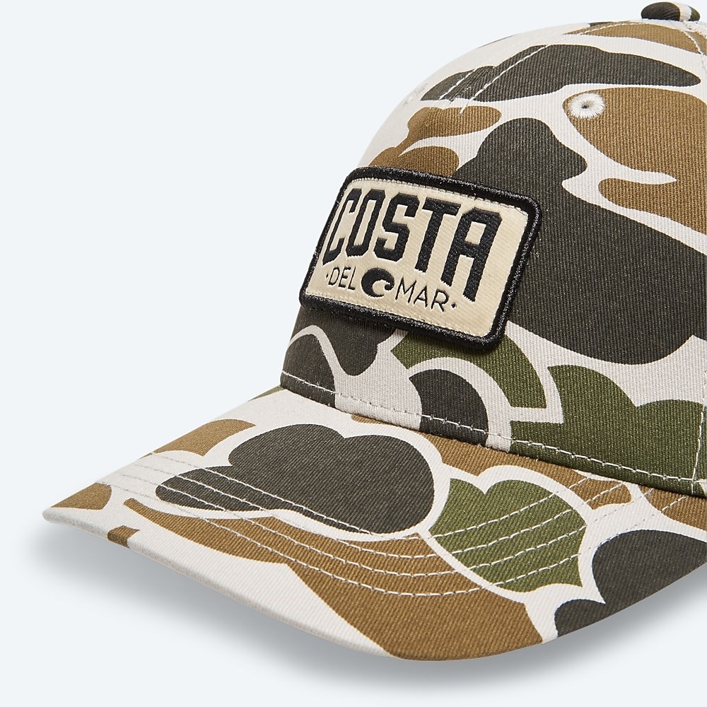 Costa Del Mar Duck Camo Trucker - Grey Camo