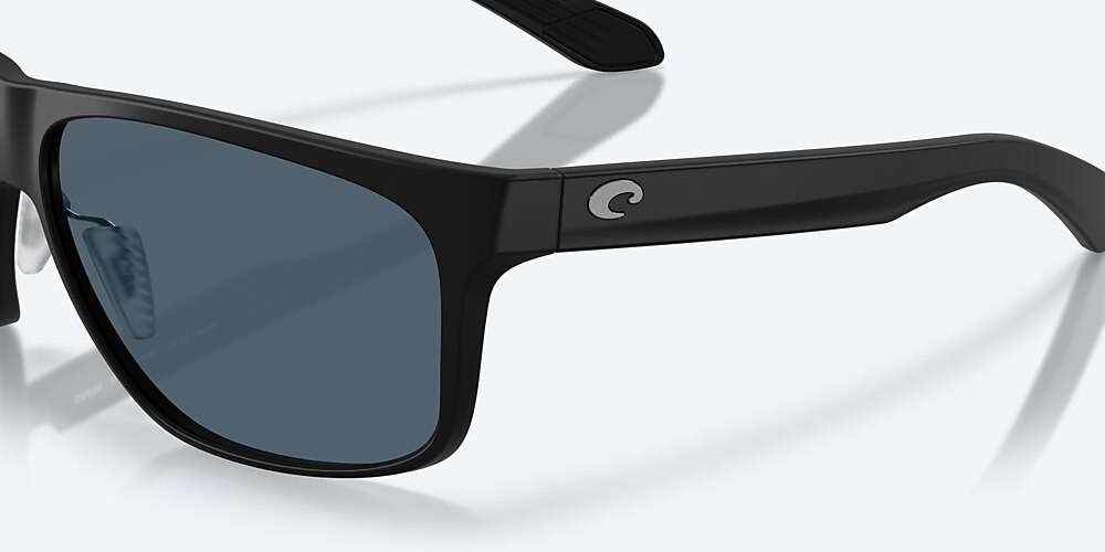 Costa Del Mar Trades - Matte Black - Gray Polarized Polycarbonate (580P)