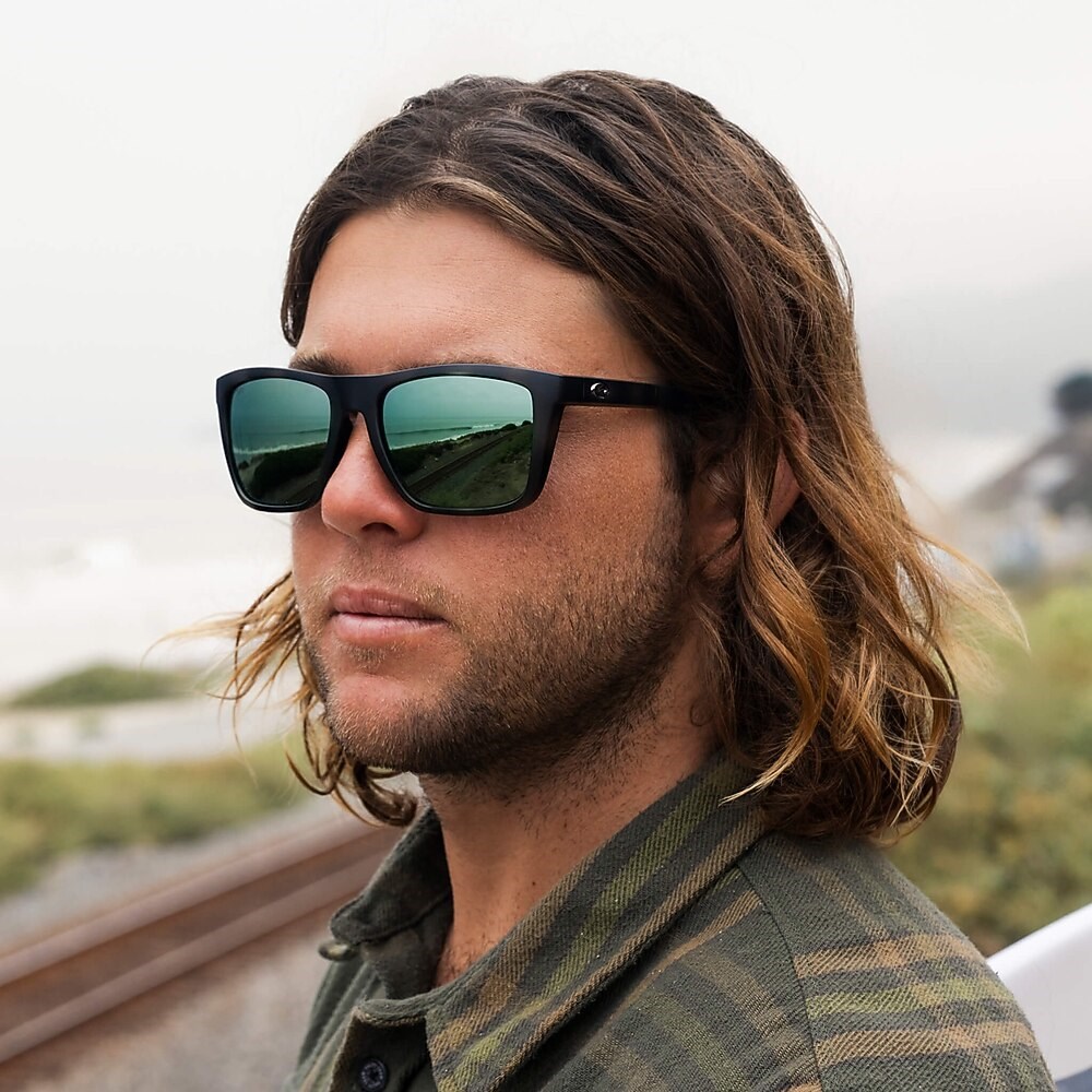 Costa Del Mar Mainsail XL - Matte Tiger Shark - Gray Silver Mirror Polarized Glass (580G)