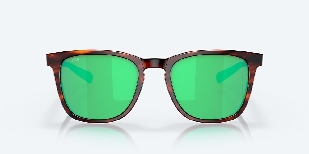 Costa Del Mar Sullivan - Matte Tortoise - Green Mirror Polarized Glass (580G)