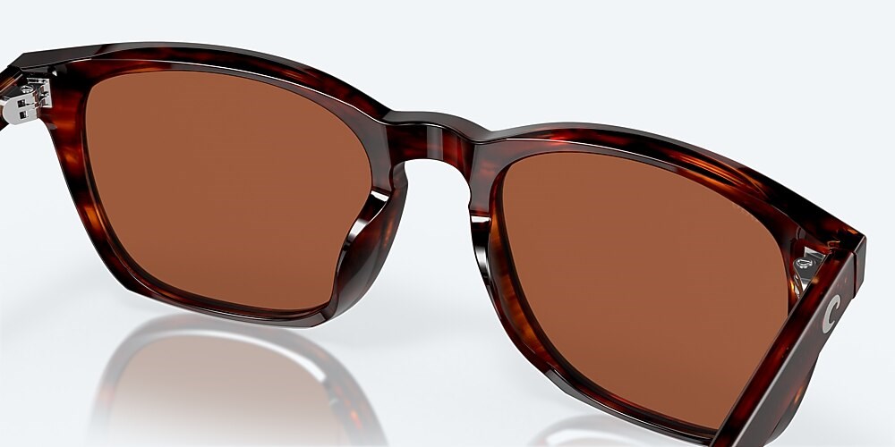 Costa Del Mar Sullivan - Matte Tortoise - Green Mirror Polarized Glass (580G)