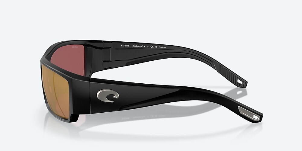 Costa Del Mar Corbina PRO - Matte Black - Gold Mirror Polarized Glass (580G)