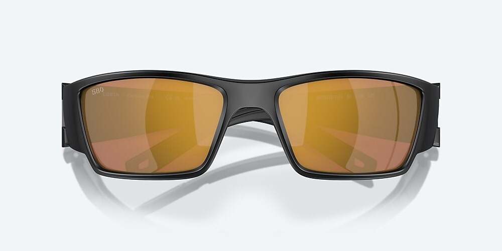 Costa Del Mar Corbina PRO - Matte Black - Gold Mirror Polarized Glass (580G)