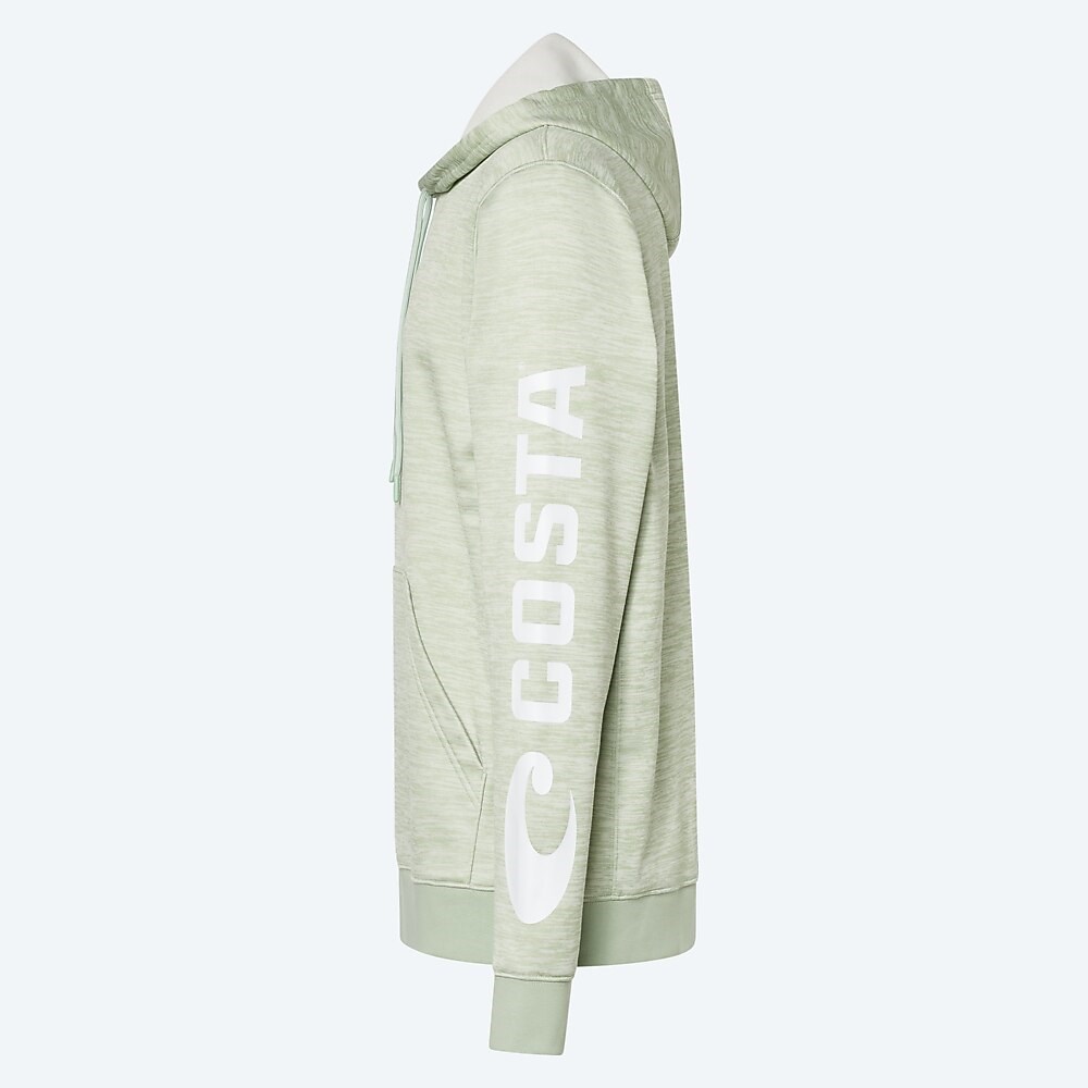Costa Del Mar Tech Fleece Hoody - Heather Sage