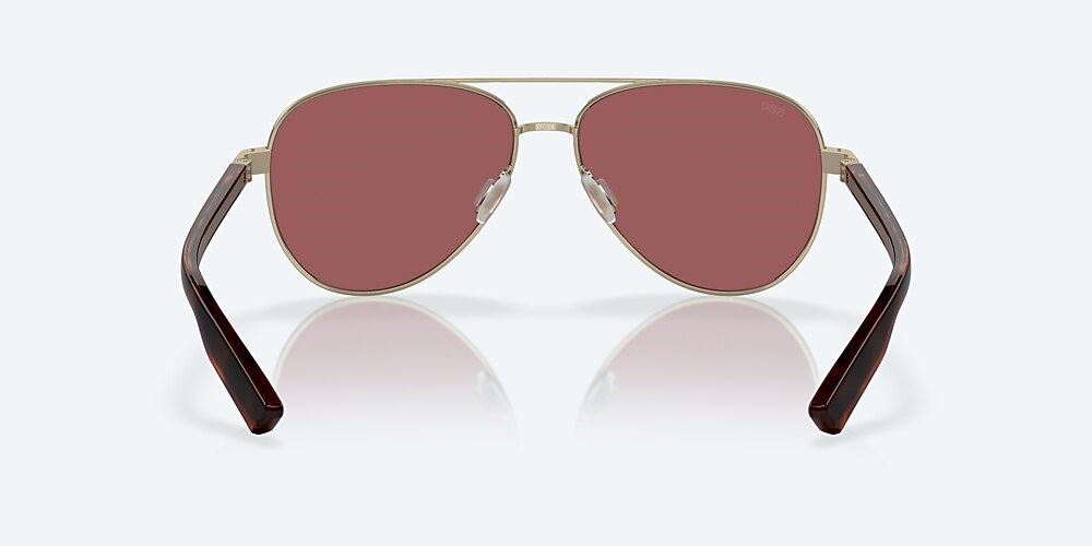Costa Del Mar Peli - Brushed Gold - Gold Mirror Polarized Glass (580G)